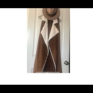 Knee length vest